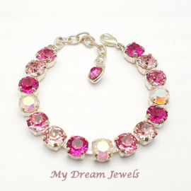 Armband Love met Swarovski Crystal