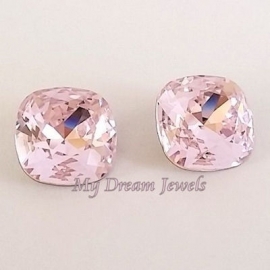 Swarovski 4470 Square Rosaline 12x12mm