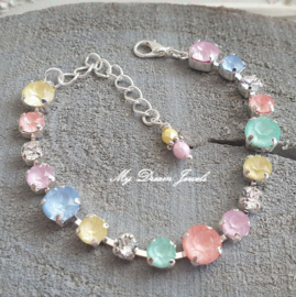 Armband " Happy Spring  " met Swarovski Crystal