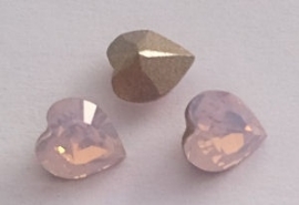 Swarovski 4884 Hart Rose Water Opal 6x6,6mm