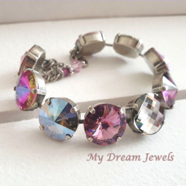 Armband Purple Dream met o.a. Swarovski Crystal