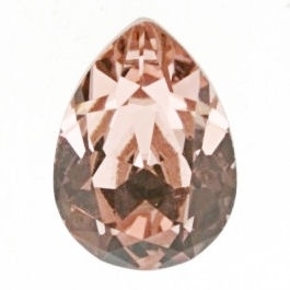 Swarovski 4320 druppel 14x10 mm Vintage Rose