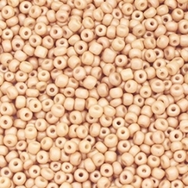 Rocailles Wheat Beige Metallic 4mm 