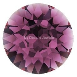 Oorstekers Swarovski Amethyst ( Februari )