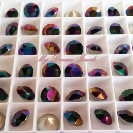 Swarovski 1088 Xirius puntsteen Crystal Rainbow Dark 8,2mm ( SS39 )