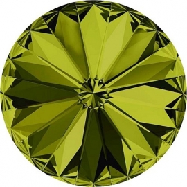 Swarovski 1122 Rivoli Olivine 12mm