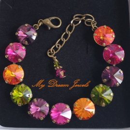 Armband  Magical Autumn met Swarovski Crystal