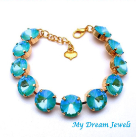 Armband Crystal Turquoise Delite