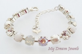 Armband White Dream met Swarovski Crystal