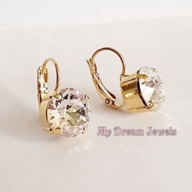Oorbellen met Swarovski Helder Crystal