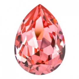 Swarovski 4320 druppel 14x10 mm Rose Peach