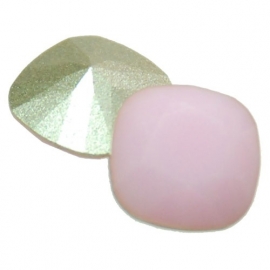 Swarovski 4470 Square Rose Alabaster 10x10mm