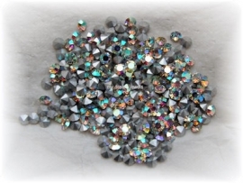 Swarovski 1012 puntsteen Crystal AB 3,8mm per 12 stuks