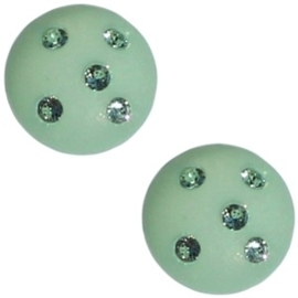 Polaris Cabochon Swarovski Crysolite 12mm