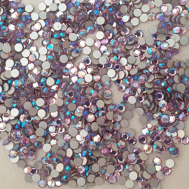 Preciosa platte steen Violet AB 3,0mm( SS12 ) per 72 st