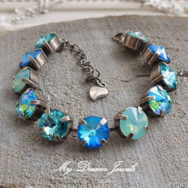 Armband "Ocean" met Swarovski Crystal