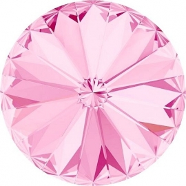 Swarovski 1122 Rivoli Light Rose 12mm