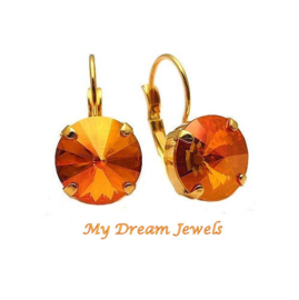 Oorbellen Phoenix met Swarovski Crystal