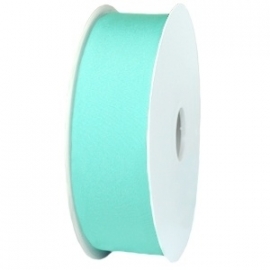 Ibiza Elastisch Lint Licht Turquoise per meter