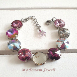 Armband Purple Dream met o.a. Swarovski Crystal