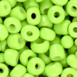 Rocailles Apple Green 4mm