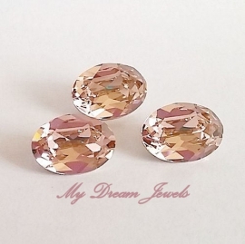 Swarovski 4120 Ovaal Vintage Rose 14x10mm