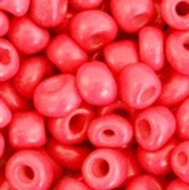 Rocailles Neon Coral Red 4mm