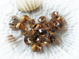 Swarovski 1012 puntsteen Light Colorado Topaz 6,0mm ( SS28)