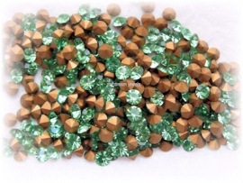 Swarovski 1100 puntsteen Peridot 4,9mm per 6 stuks