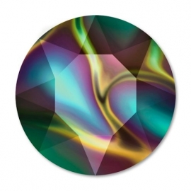 Swarovski 1088 Xirius puntsteen Crystal Rainbow Dark 8,2mm ( SS39 )