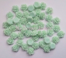 Roosje Mint Groen 10mm