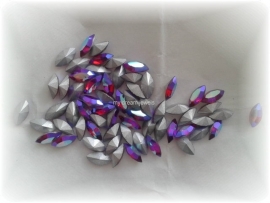 Swarovski 4200 Navette Light Siam AB 6x3mm