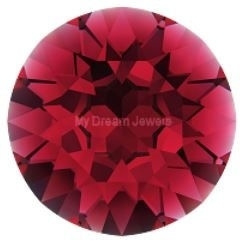 Oorstekers Swarovski Ruby ( Juli )