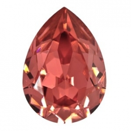 Swarovski  4320 druppel 14x10 mm Padparadscha