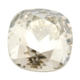 Swarovski 4470 Square Crystal Silver Shade 10x10mm