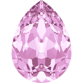 Swarovski 4320 druppel "Rosaline" 8x6mm