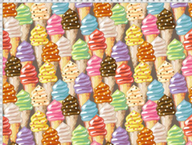 ijsjes met spikkels !!