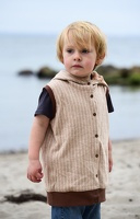 Jaquard jersey bruin 2