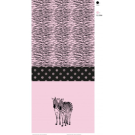 zebra roze