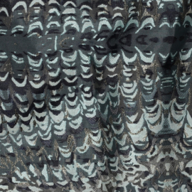 jaquard abstract lurex