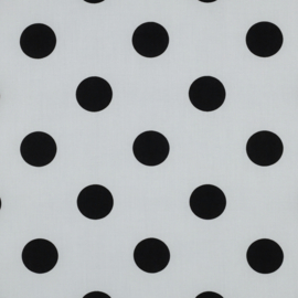 polka dots wit-zwart