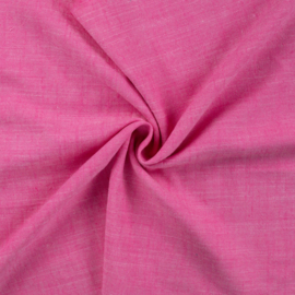 linnen melange fuchsia