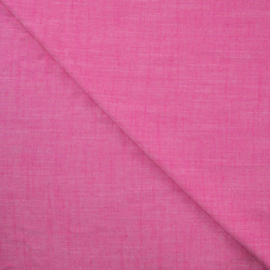 linnen melange fuchsia