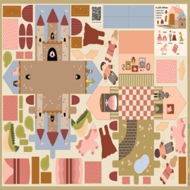kasteel poppenhuis paneel