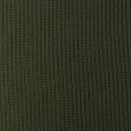 tricot wafelstof camouflage groen