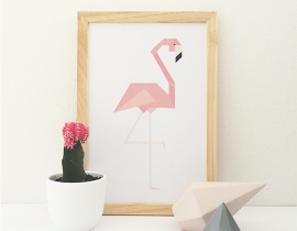 Poster Flamingo
