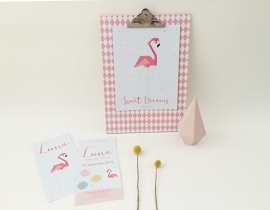 Klembord Flamingo