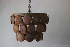 Hanglamp Metalen Schijven Roest