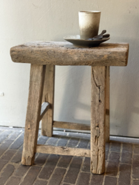 Oud Houten Kruk
