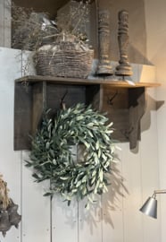 Seidenkranz Olive 53 cm